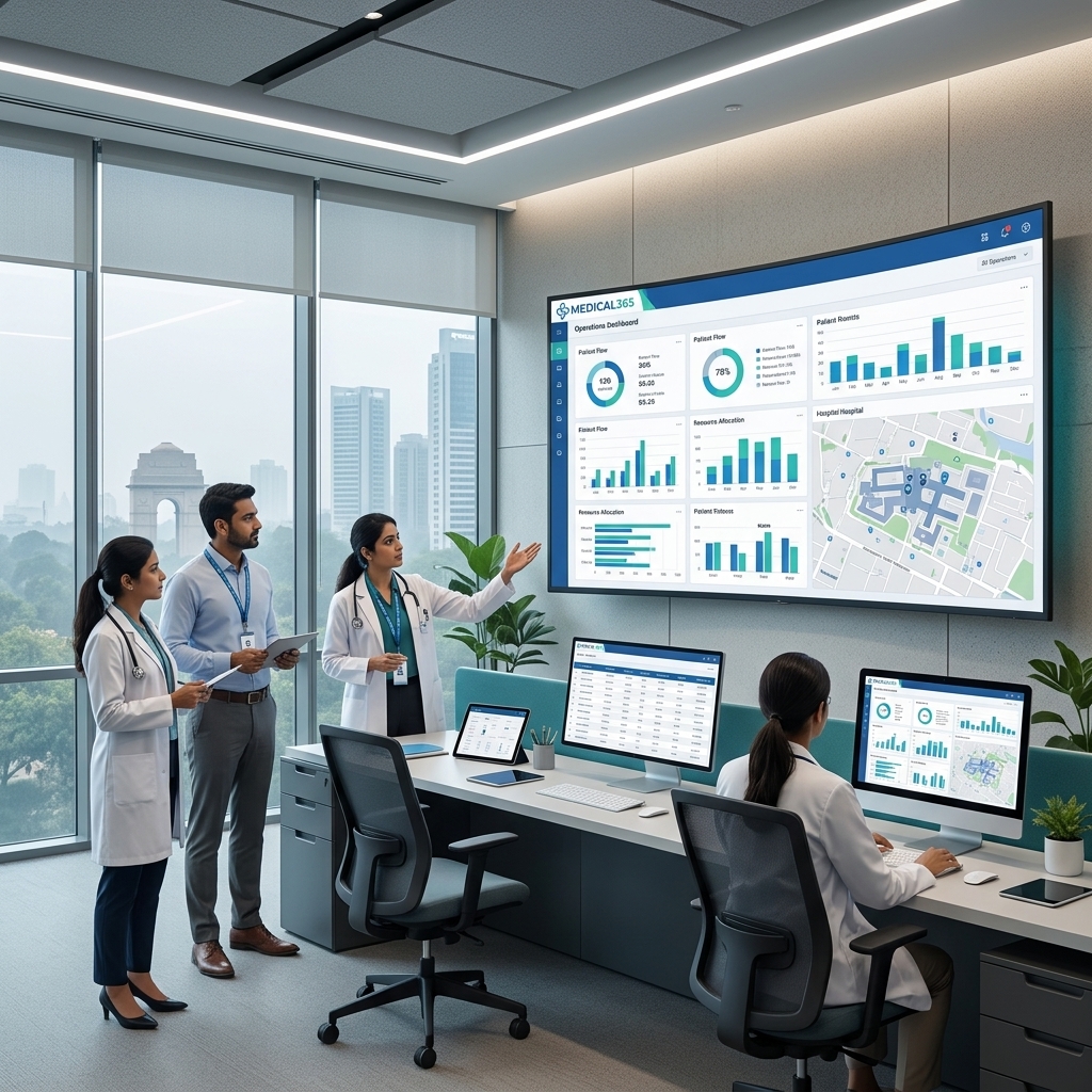 Medical365 hospital management software for healthcare organizations in Surat